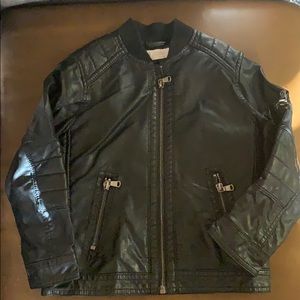 HM faux leather jacket